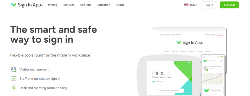 Sign In App Interface