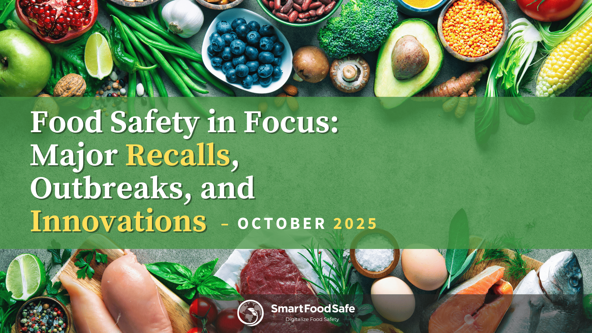 Global Food Safety Outbreaks, Recalls, and Innovations: Key Highlights from October 2025