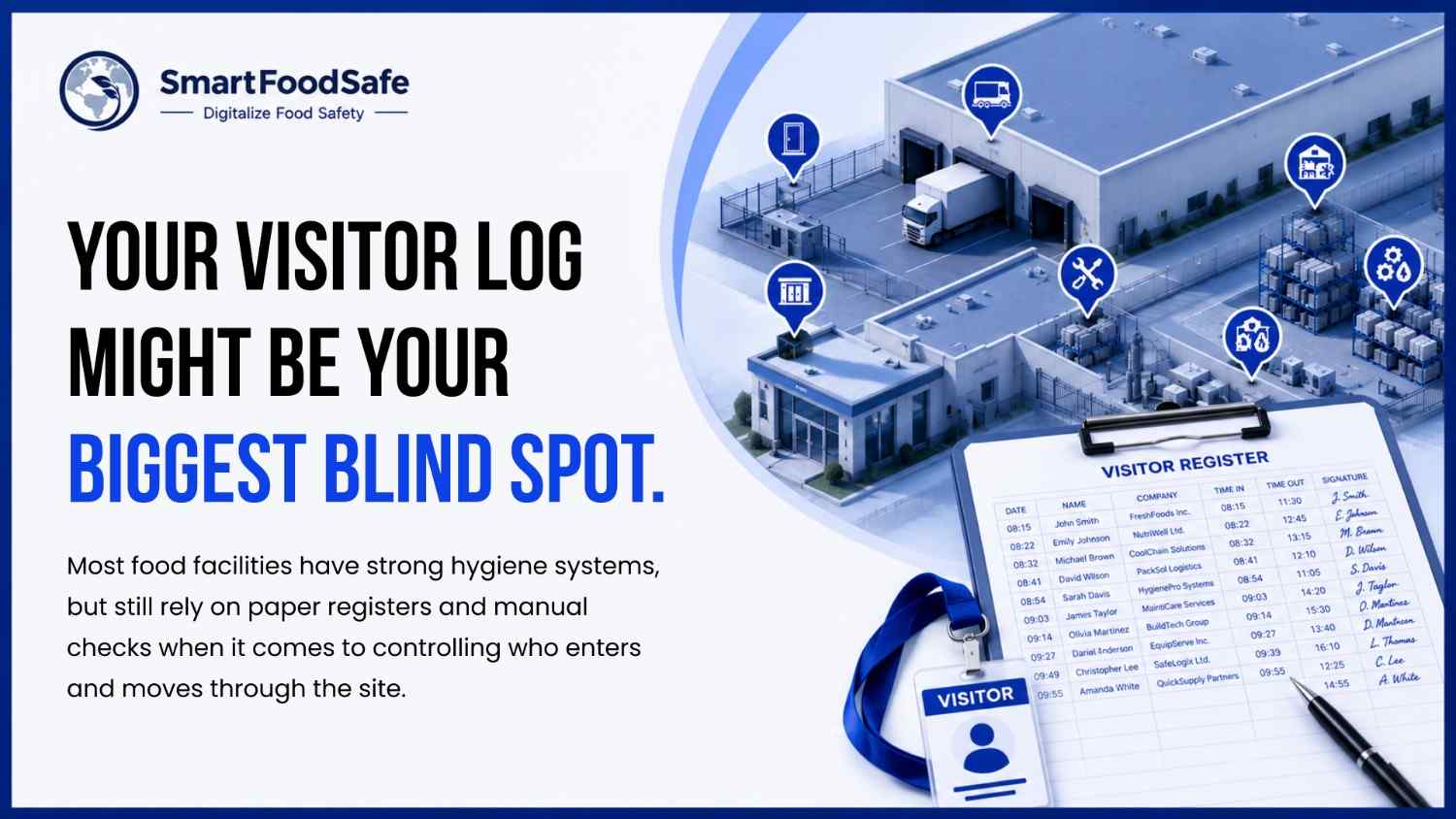 Facility-Wide Access Control: Why Smart Visitor Goes Beyond a Single Entry Point