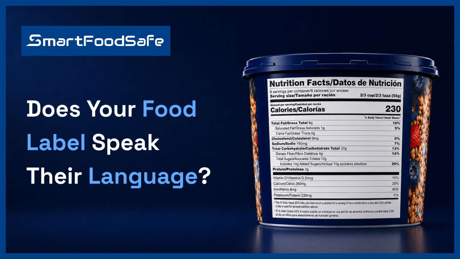 The Importance of Language in Food Labeling: A Guide to Bilingual and Multilingual Labels for Food Safety and Compliance 