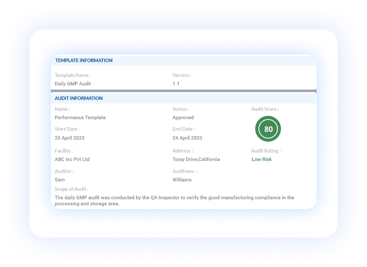 Smart Audit as a Compliance Management Solution